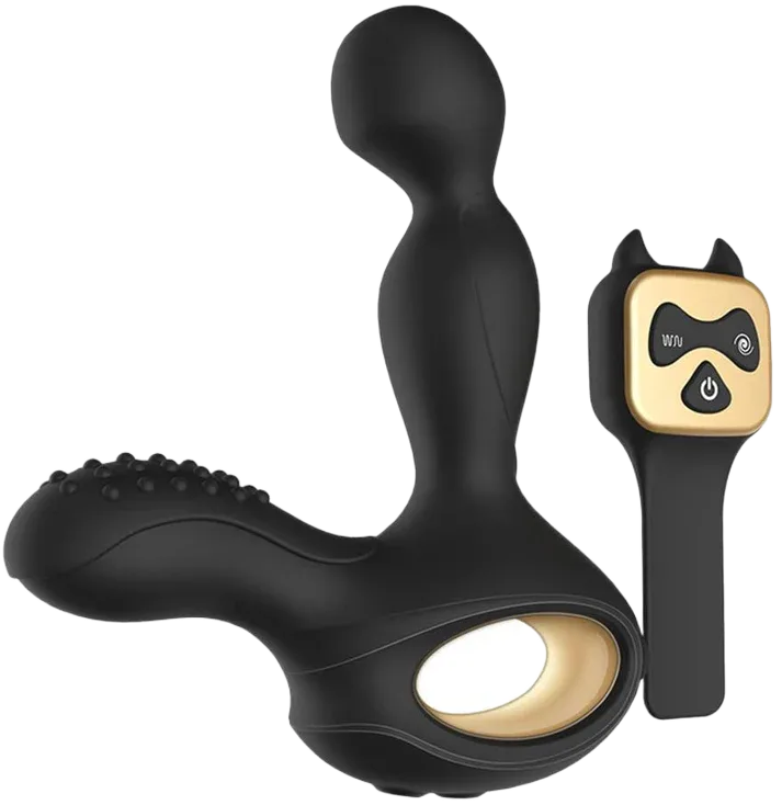 Heated Anal Stimulator Warm Vibrating Plug for Intense Pleasure