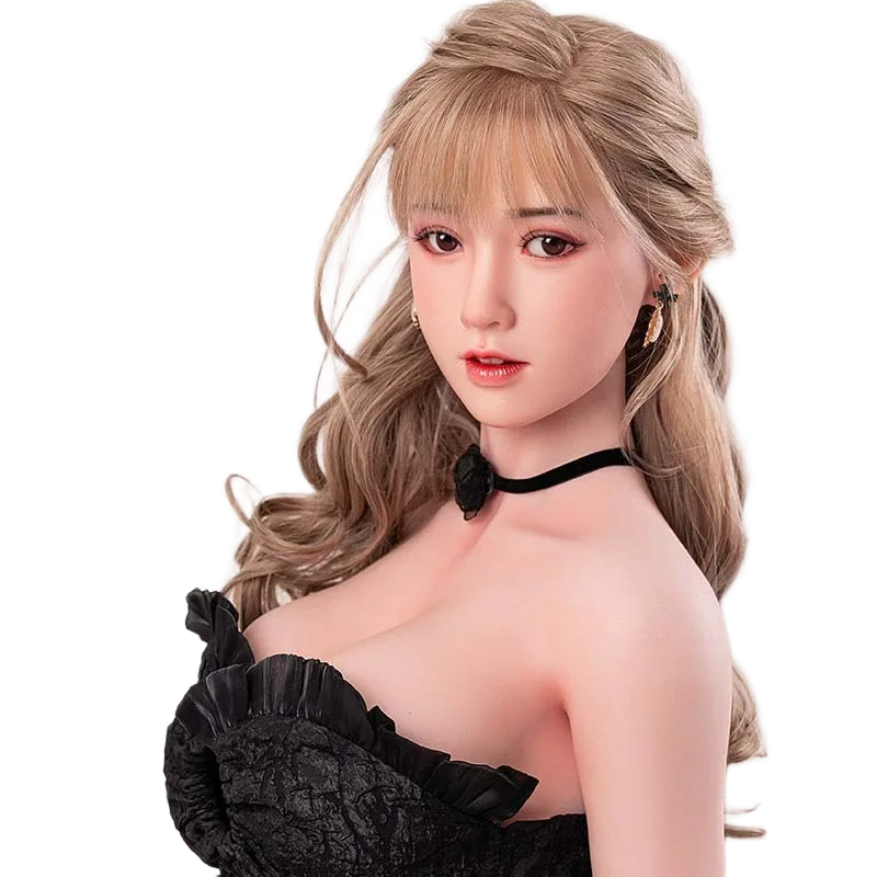 Heather Full Silicone Doll Sexy Big Bust 1.58m Realistic Look