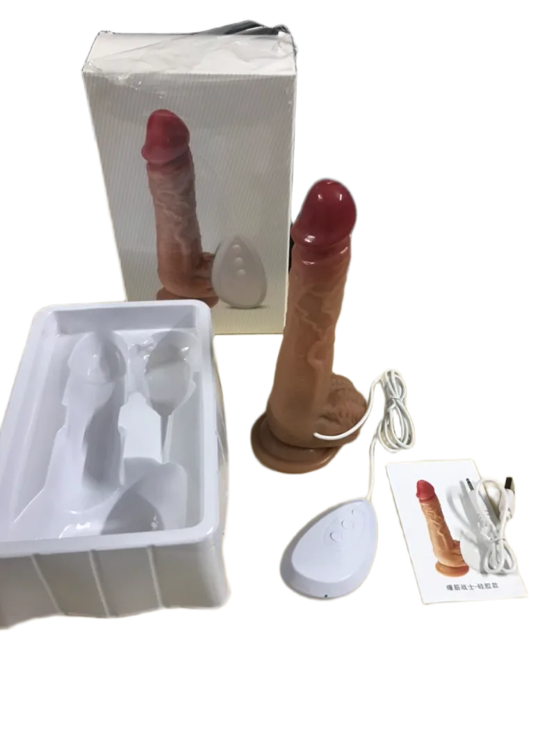Heating Soft Vibrating Masturbator for Women Dual Stimulation