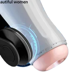 Heihei Cup Auto Rumble Vacuum USB Rechargeable Male Masturbator