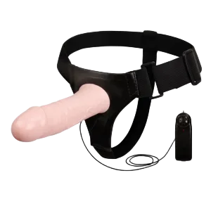 Hollow Silicone Vibrating Penis Sleeve Delay Ejaculation