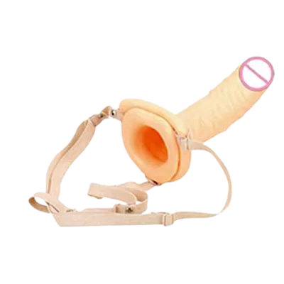 Hollow Strap-On Dildo for Male Confidence and Performance
