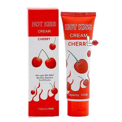 Hot Love Kiss Cherry Scented Lubricant Gel for Smooth Intimacy