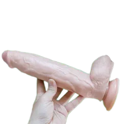 Hyper-Realistic Giant Human Skin Texture Dildo