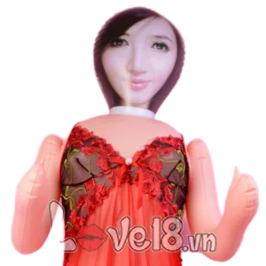 Inflatable Sex Doll Compact Silicone Vaginal Anal Stimulator