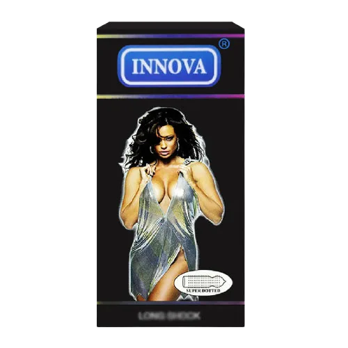 Innova Black Condom Long Lasting Popular Male Protection