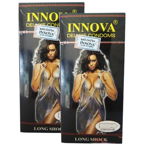 Innova Black Condoms Pack Of 12 Extra Stimulation Malaysia
