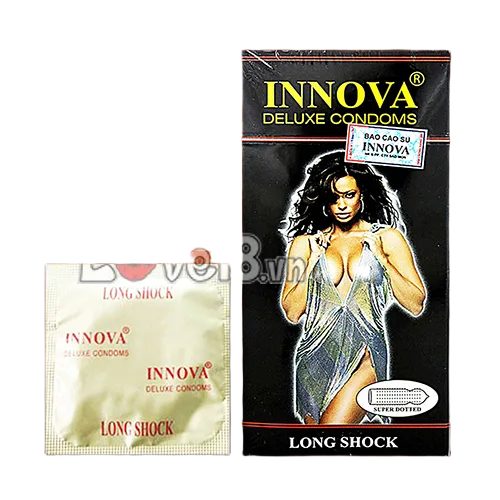 Innova Extended Pleasure Condoms with Fine Texture 12pcs