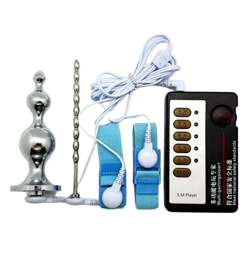 Inox Sounding Electro Stimulation Set 3 Pcs Medical Grade Metal