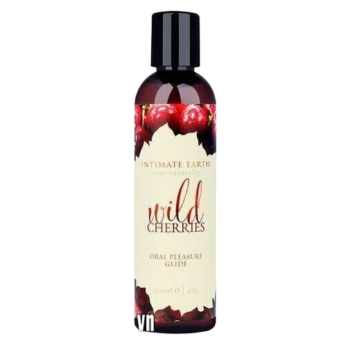 Intimate Earth Wild Cherries Edible Lubricant 120ml Sweet