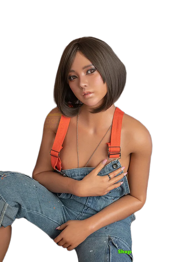 Irontech 162cm Small Breasts Silicone Hair Doll Sexy