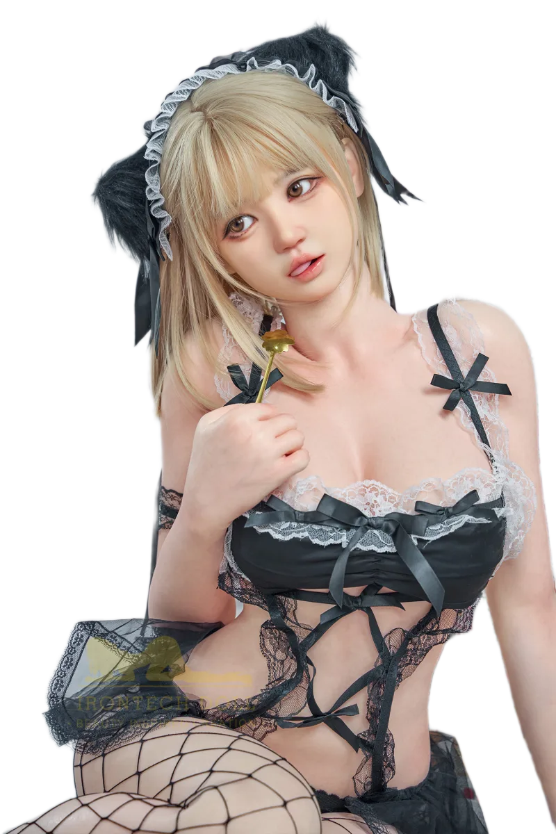 IronTech Doll Nia 161cm Maid Realistic Silicone Lifelike Sex Doll