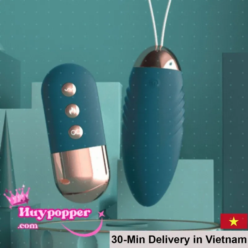 Isabella Remote Control Heating Vibrating Egg 42°C
