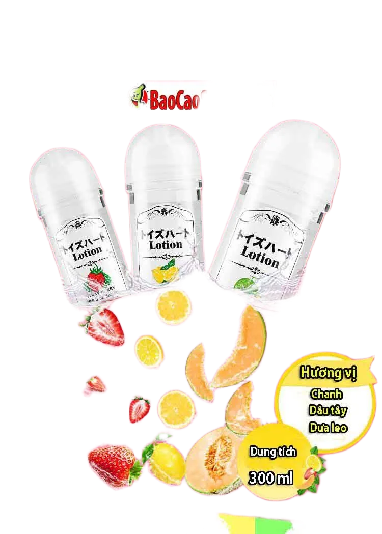 Japan 3in1 Fruit Scented Premium Lubricant Gel 300ml