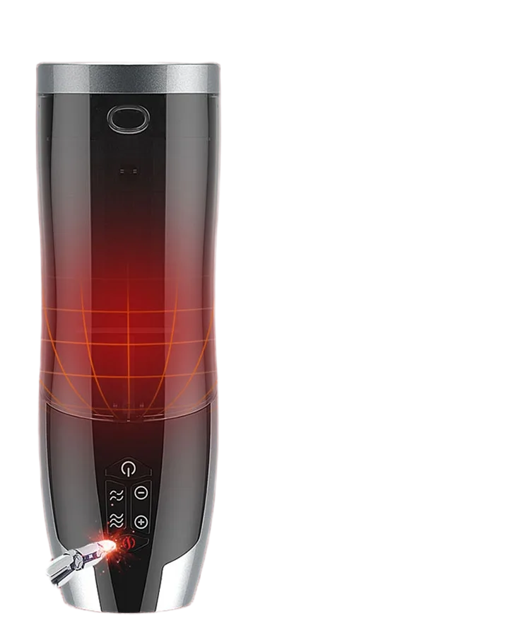 Japan Piston Heat IR Adjustable Temperature Masturbator