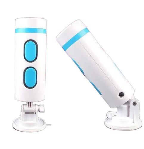 Japanese Dual Vibrating Wall-Mount Male Masturbator Cup