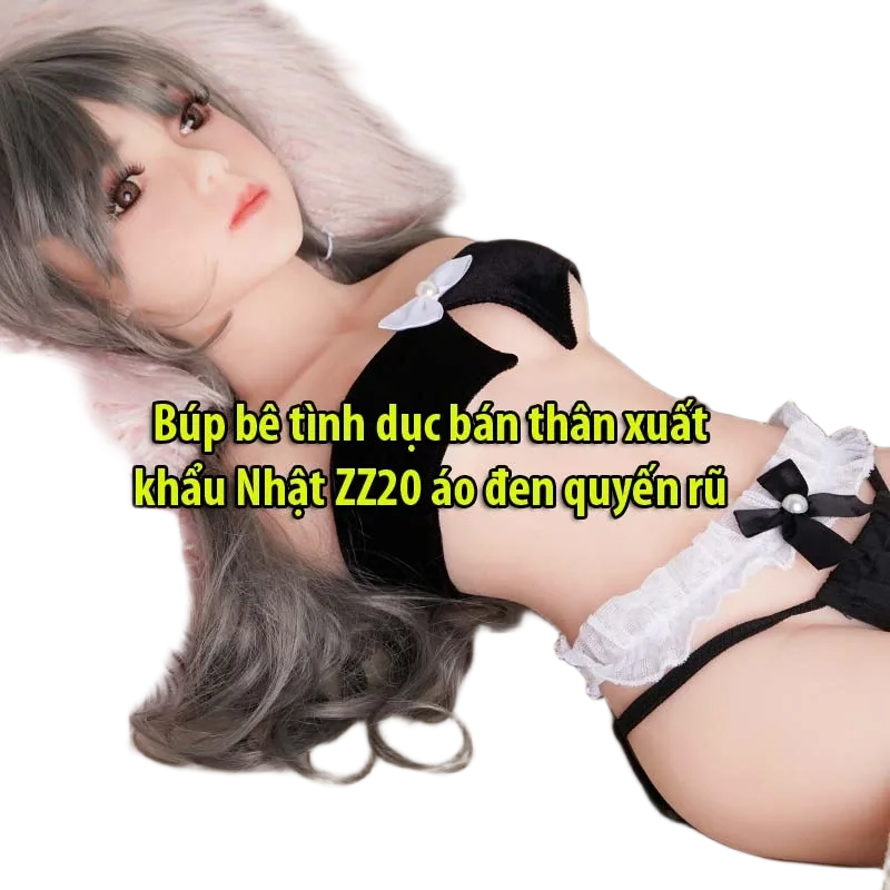 Japanese Export Half Body Sex Doll ZZ20 Black Lingerie Realistic