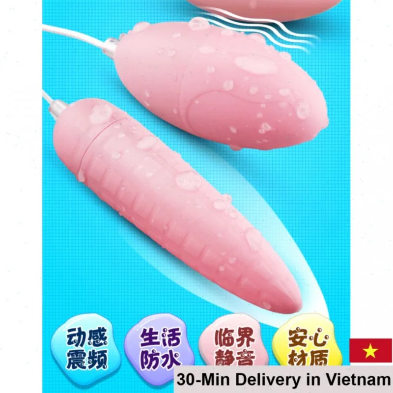 Japanese Powerful Rechargeable Love Egg Vibrator Dual Motor