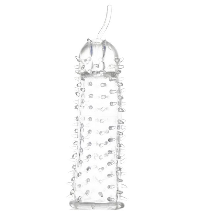 Japanese Spiky Textured Penis Sleeve for Intense Pleasure