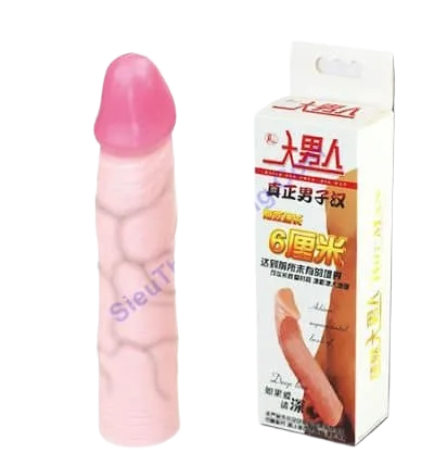 Japanese Tech 6cm Penis Extender Sleeve Enhancer for Size Confidence