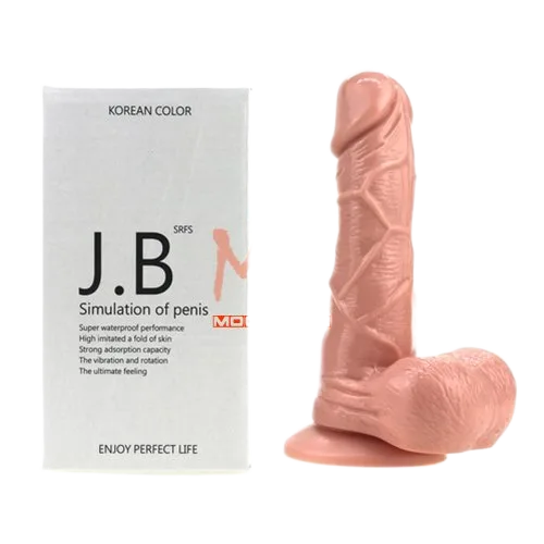 JB DV20 Suction Base Medical Silicone Dildo