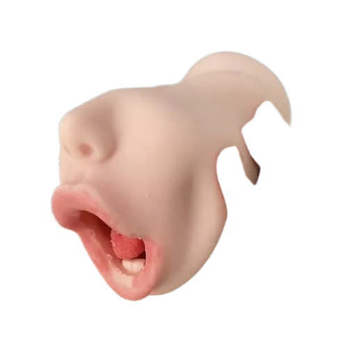 JB Oral Sex Silicone Mouth Tongue Licking Realistic Experience