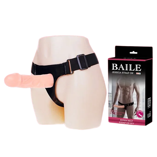 Jessica Strap-On Hollow Vibrating Dildo – Female Pleasure Booster