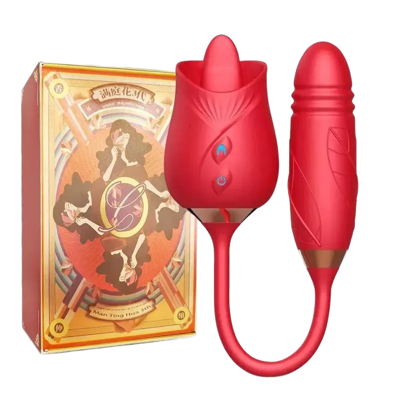 Jessijy Rose Vibrating egg licking clitoral stimulator
