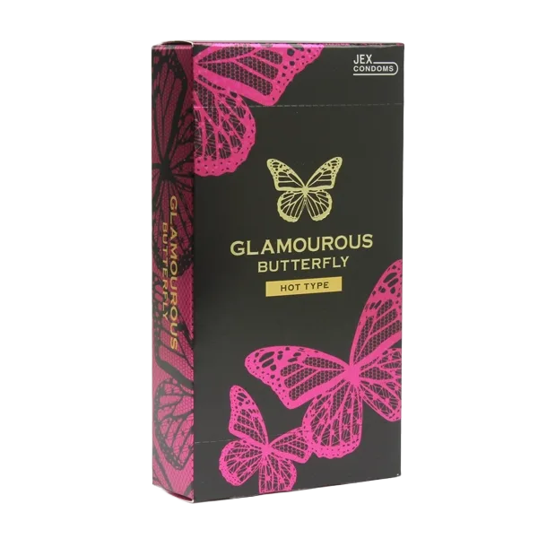 Jex Glamourous Butterfly Hot 1000 Condoms Youth Favorite