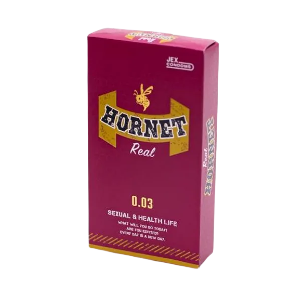 Jex Hornet Real 0.03mm Thin Mint Condom 8pcs Sensual