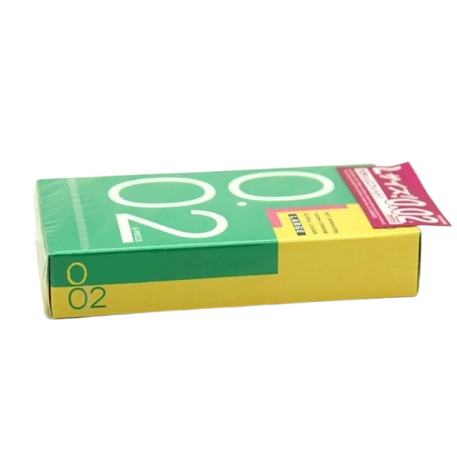 Jex ultra thin condom 0.02mm Japan lubricated 3pcs