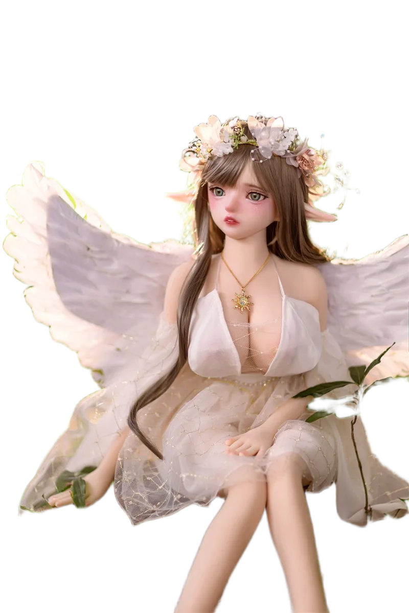 Jinna 80CM Angel Mini TPE Silicone Realistic Sex Doll