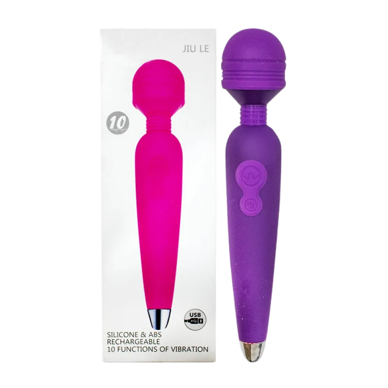 Jiu Le 10-mode rechargeable mini vibrator discreet personal intimate massager