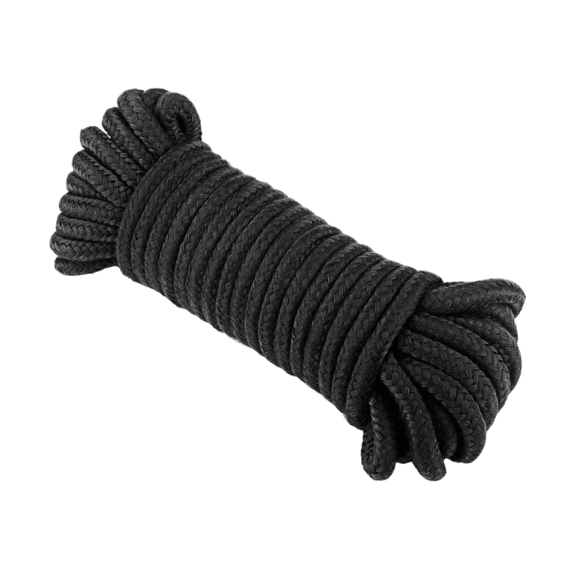 Jiuai Black Bondage Rope Enhance Sexual Pleasure Restraints