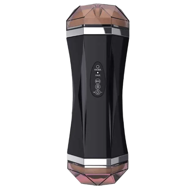 JIUAI Dual-Ended Vibrating Waterproof Silicone Masturbator