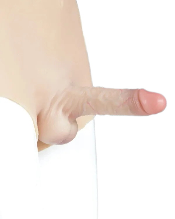 Jiuai Hollow Plush Male Enlargement Soft Penis Hollow Panty