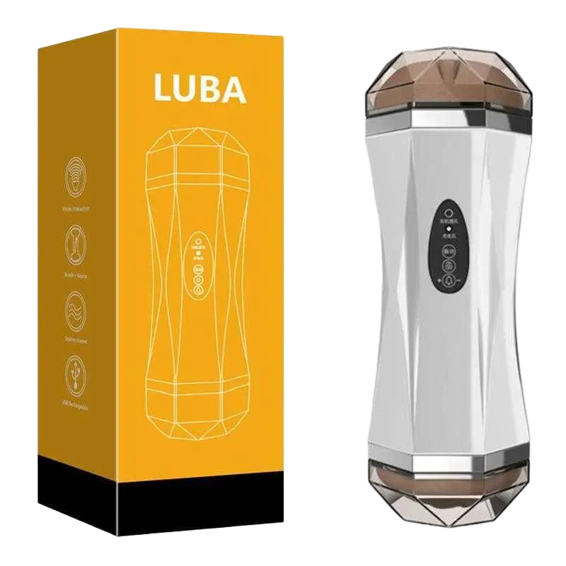 Jiuai Luba Multi-Functional Double-Ended Vibrating Masturbator