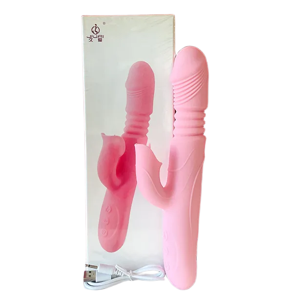 Jiuai Multi-Function Heated Vibrating Masturbator for Women