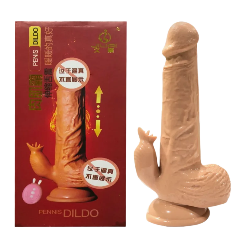 Jiuai Penis Dildo Wall Mount Vibration and Thrusting