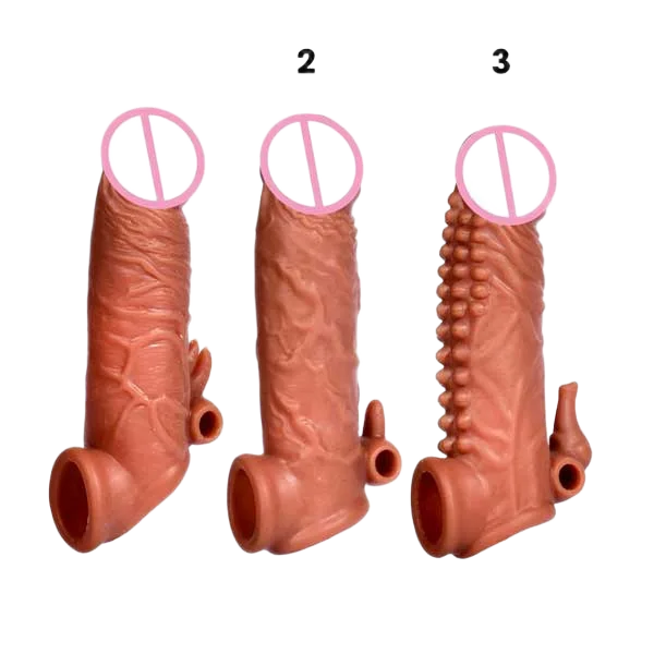 JIUAI Realistic Strap-On Vibrating Cock with Strong Stimulation
