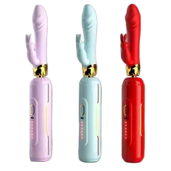 Jiuai Rechargeable Dual Mode Silicone Flap Masturbator