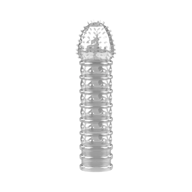 Jiuai Ribbed Enhancer Condom for Male Size & Pleasure
