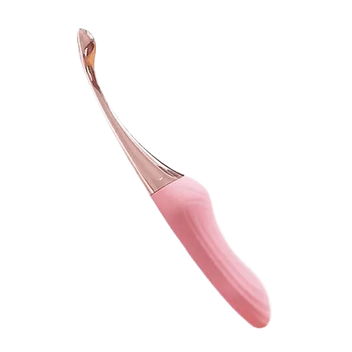Jiuai Tanchun 3 Head Silicone Dual Massage Wand Pink Red