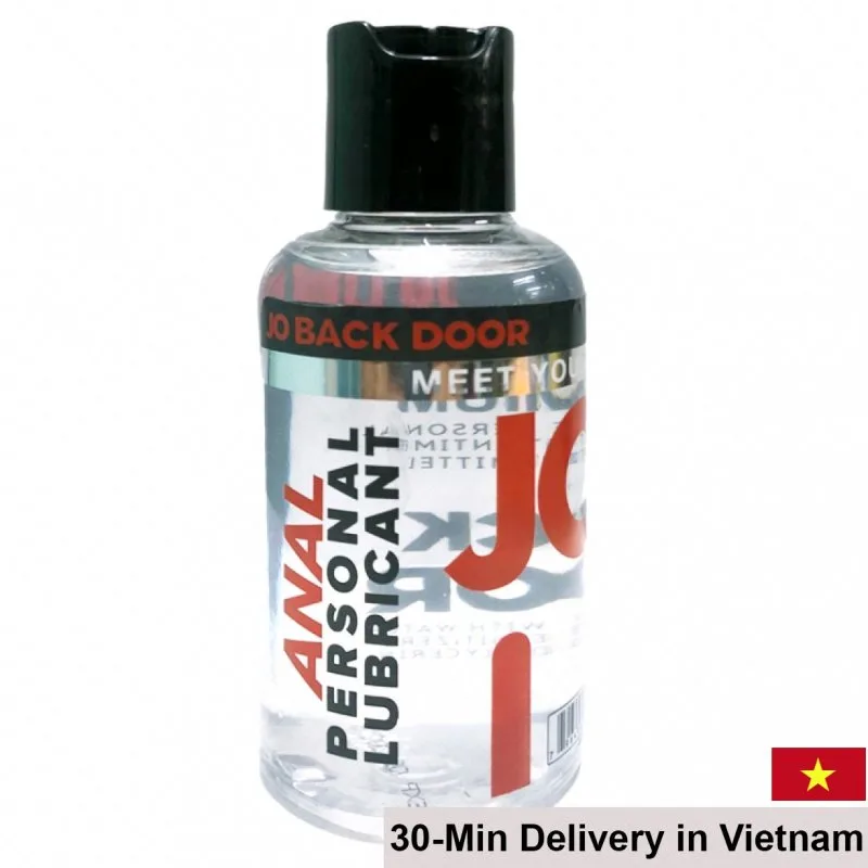 Jo Back Door 120ml Anal Lubricant USA Natural Safe Gel