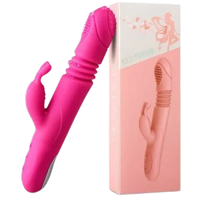 Joker Asima Rotating Thrusting Vibrating Soft Dildo
