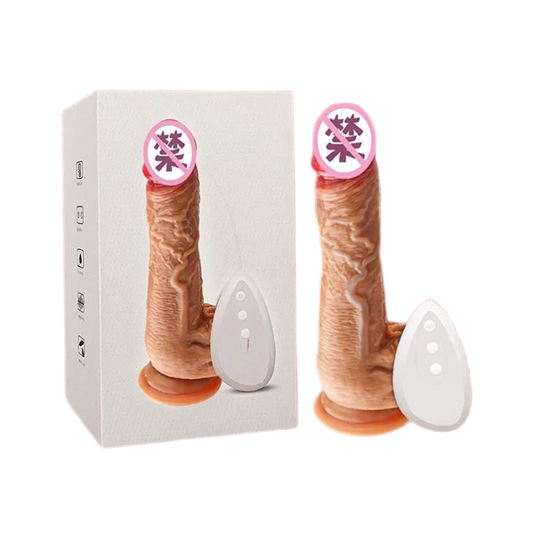 Joker Heated Thrust Vibrating Wall Mounted Dildo Toy