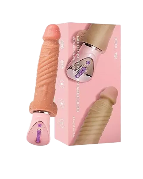 Joker Heated Vibrating Dildo for Ultimate Female Excitement