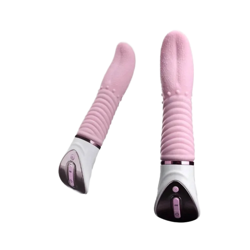 Joker Tongue Vibrator Heated Soft Silicone Pleasure