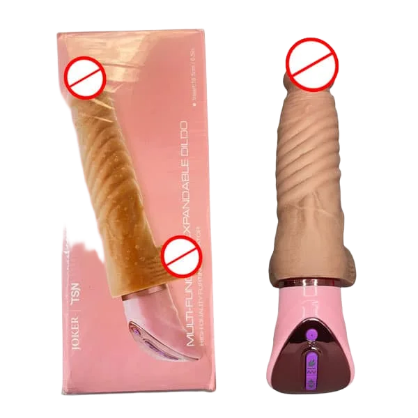Joker TSN Heated Vibrating Japanese Silicone Realistic Dildo