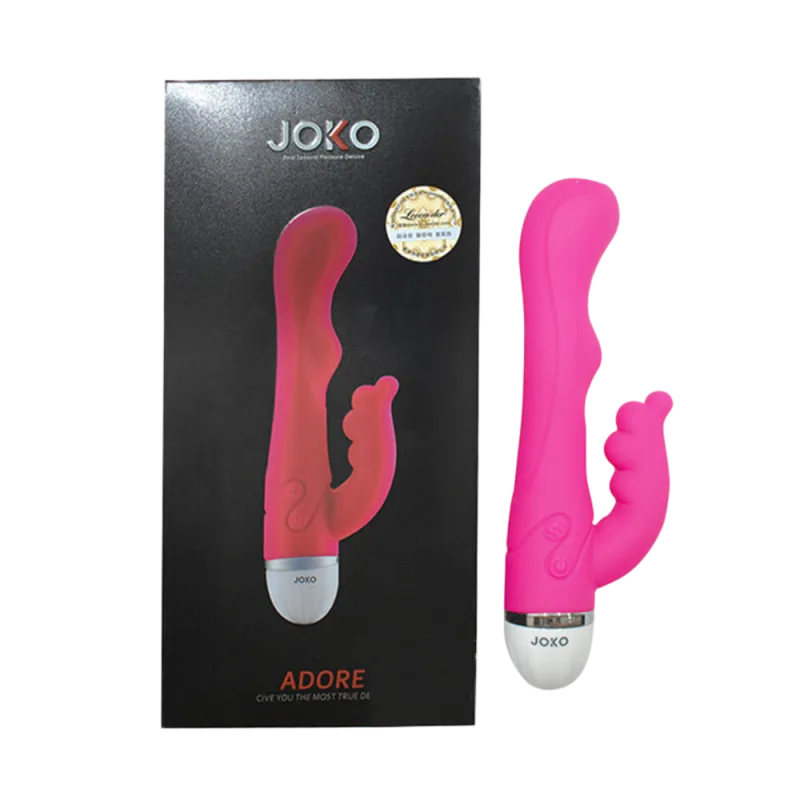 Joko Adore Sleek Compact Dildo with Dual Pleasure Branch